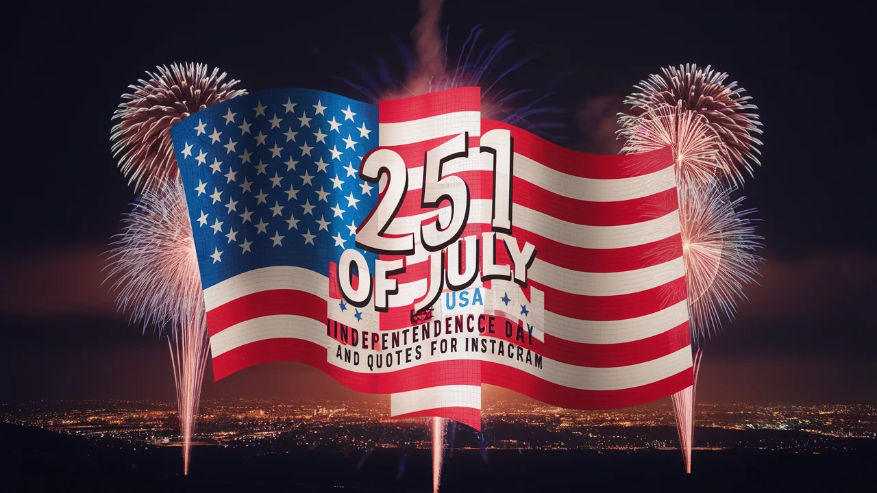 Best 4th of July USA Independence Day Captions and Quotes for Instagram