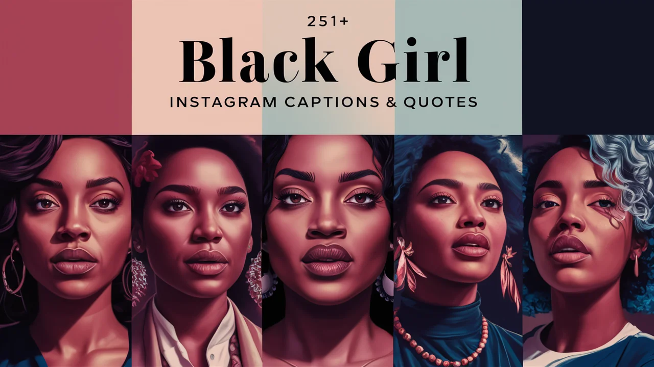 Black Girl Instagram Captions & Quotes