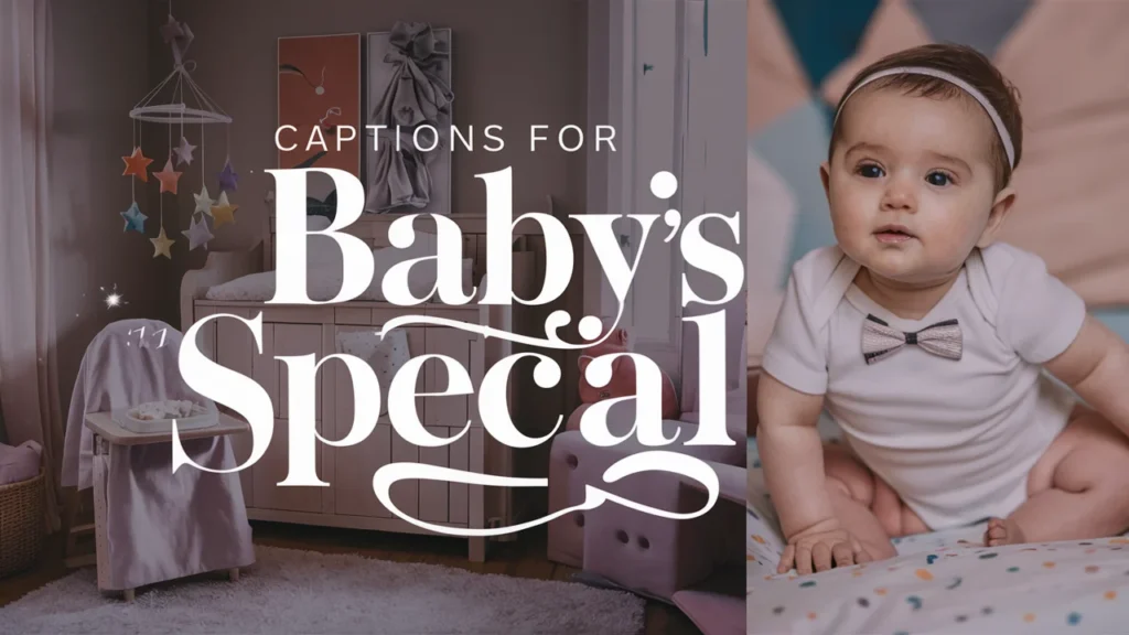 Captions for Baby's Special Day