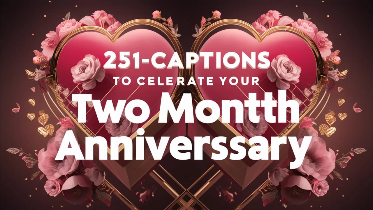 Captions to Celebrate Your Two-Month Anniversary