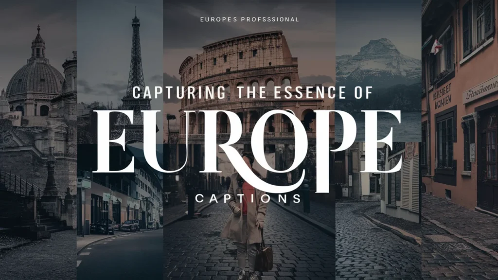 Capturing the Essence of Europe Captions