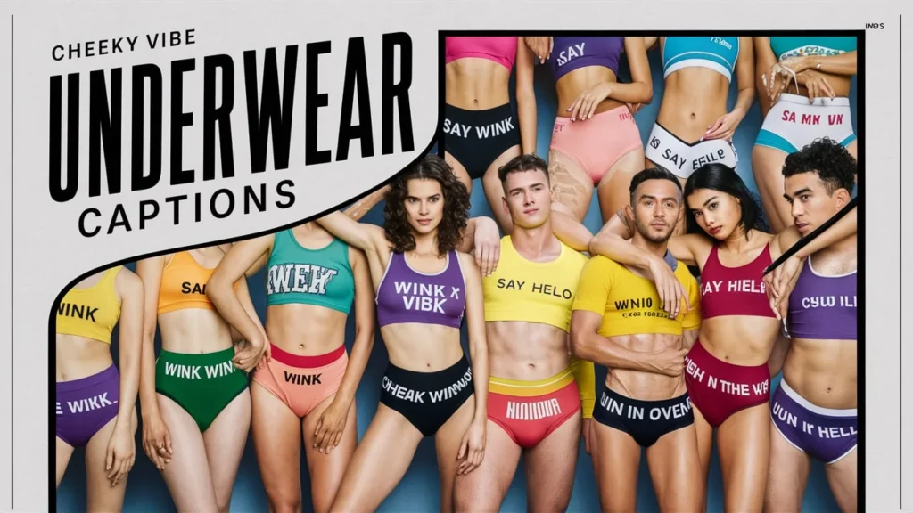 Cheeky Vibe Underwear Captions