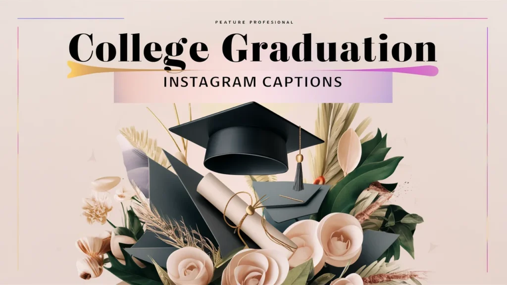 College Graduation Instagram Captions