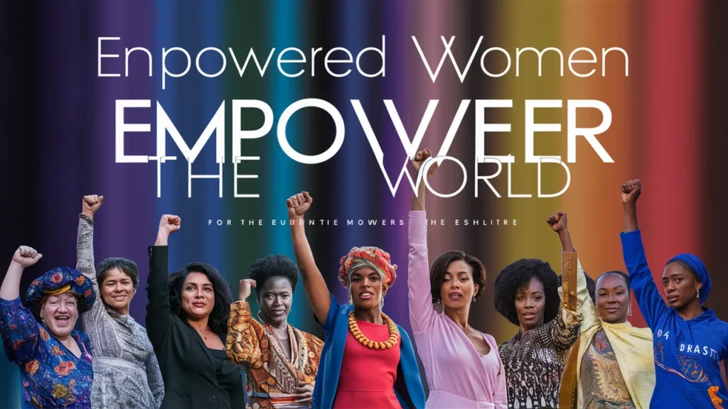 Empowered Women, Empower the World Captions🌍💪