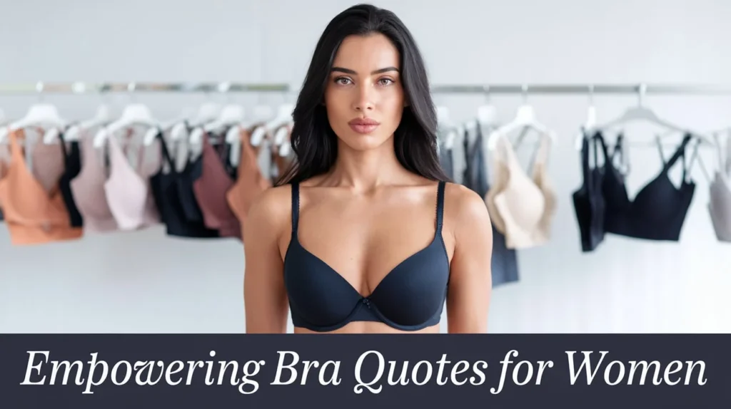 Empowering Bra Quotes for Women