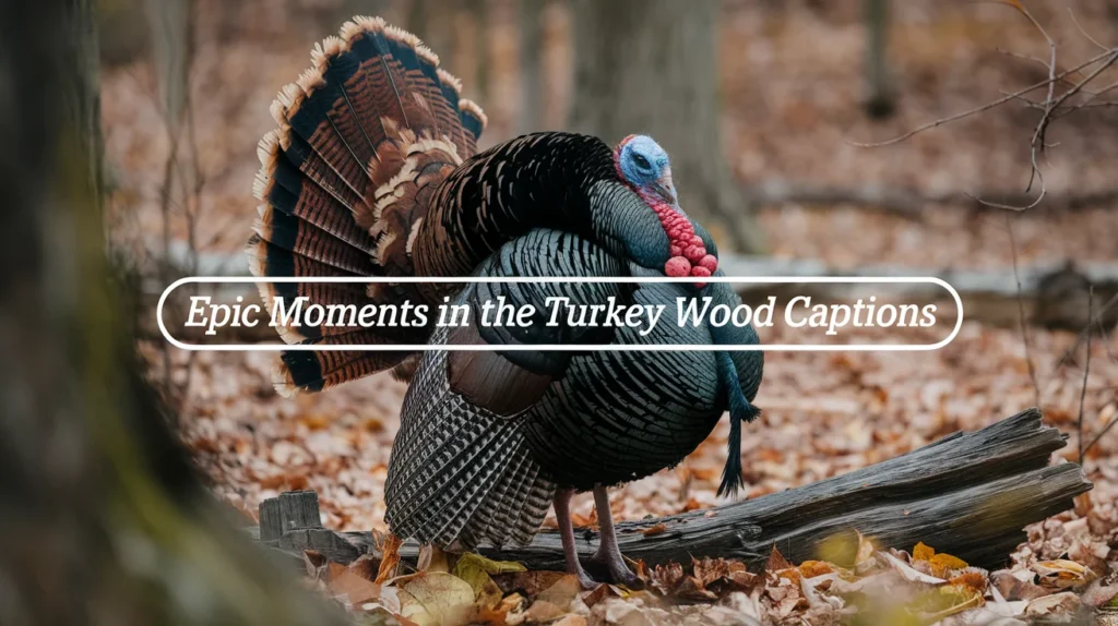 Epic Moments in the Turkey Wood Captions