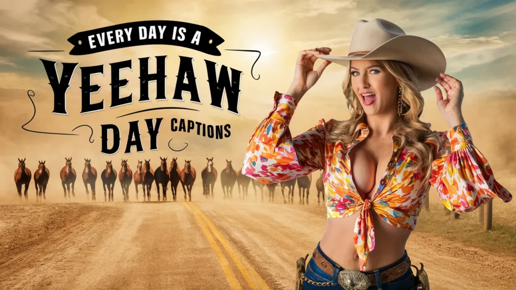 Every Day Is a Yeehaw Day Captions