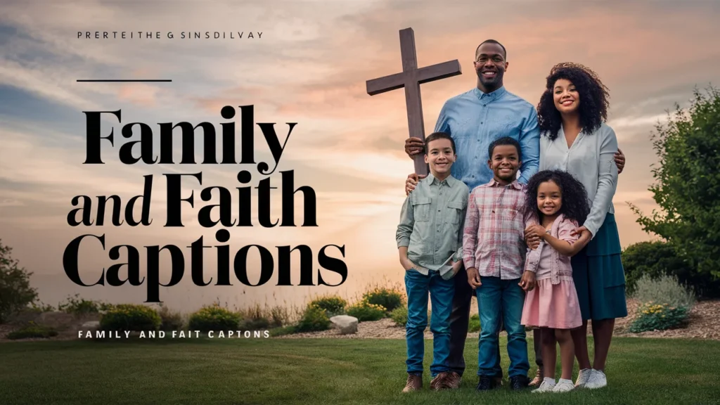 Family and Faith Captions