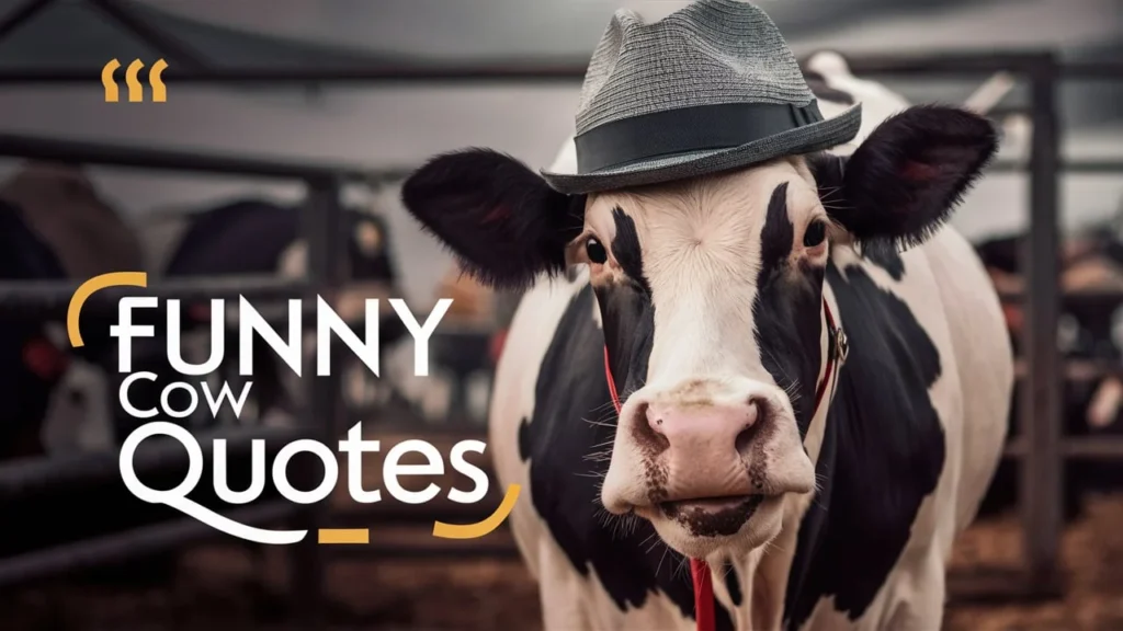 Funny Cow Quotes