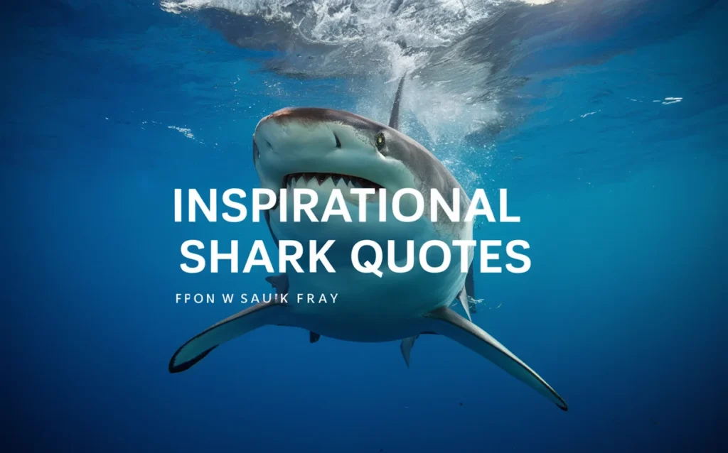 Inspirational Shark Quotes