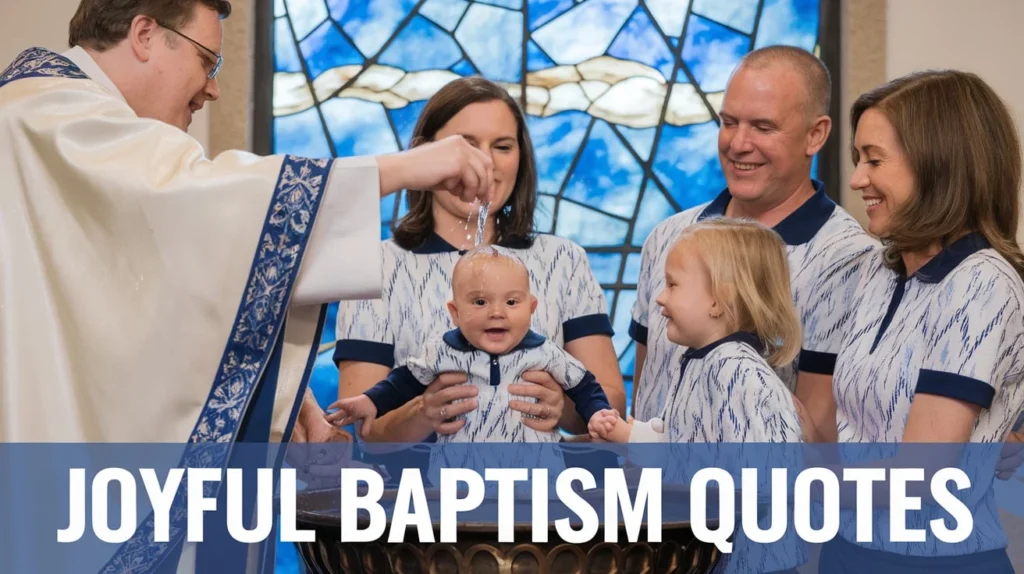 Joyful Baptism Quotes