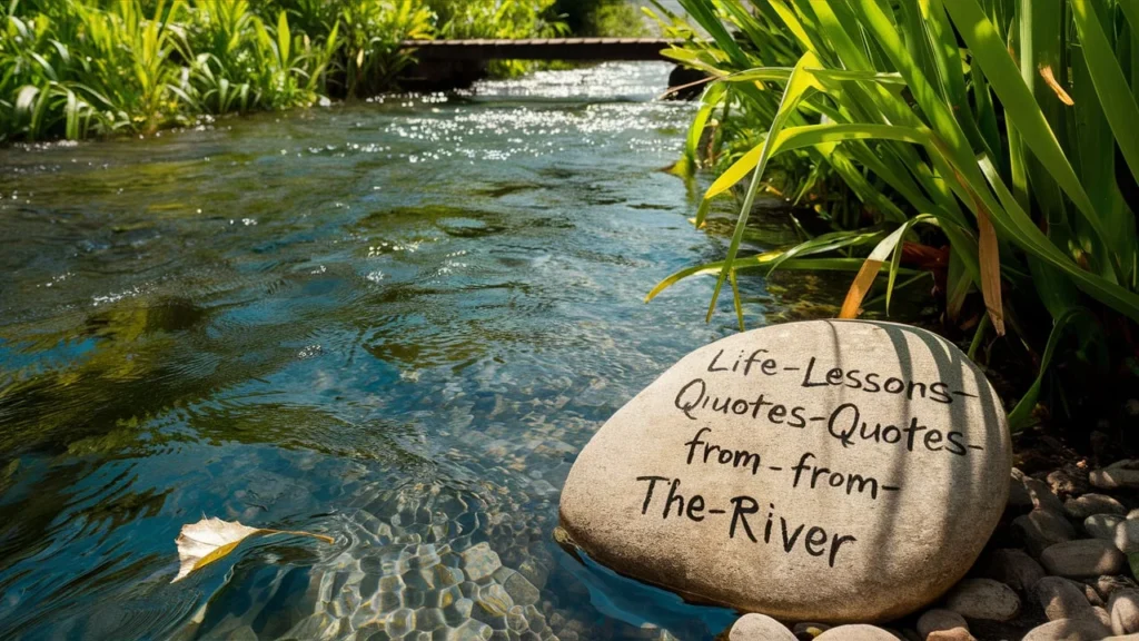 Life Lessons  Quotes from the River 🌿