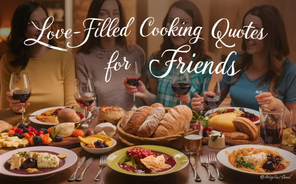 Love-Filled Cooking Quotes for Friends