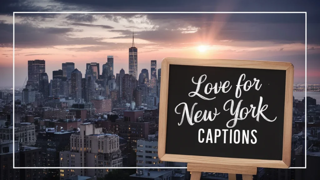 Love for New York Captions