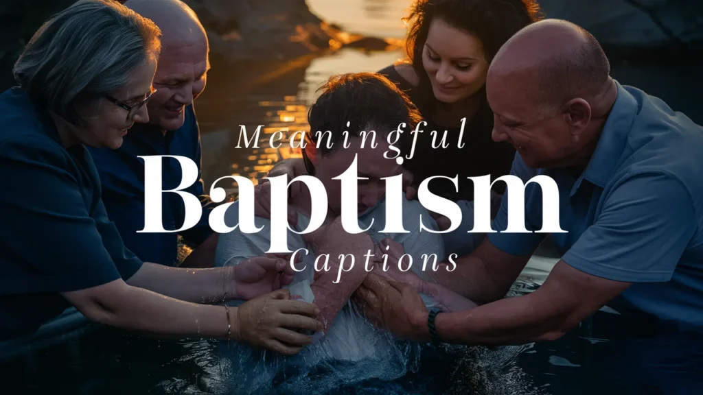 Meaningful Baptism Captions