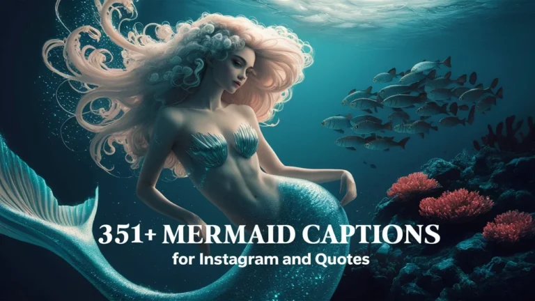 Mermaid Captions For Instagram And Quotes