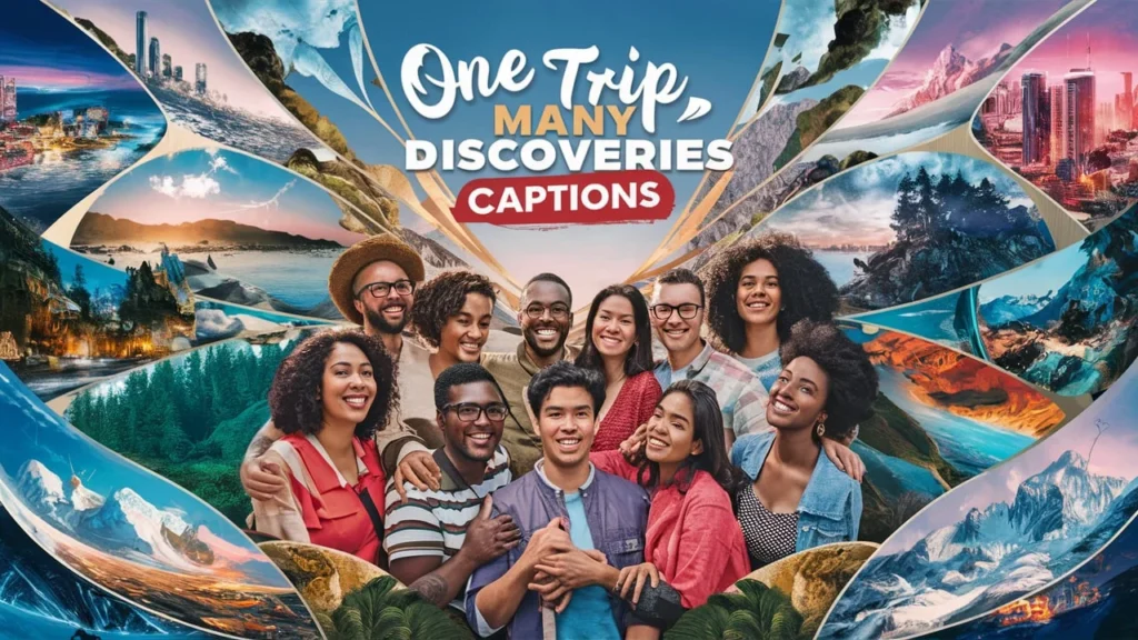 One Trip, Many Discoveries Captions