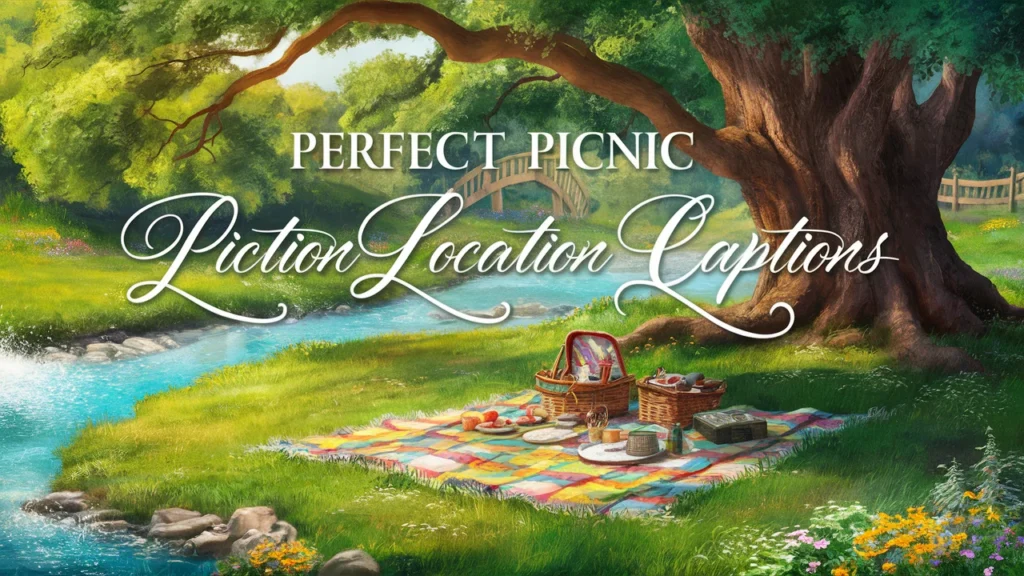 Perfect Picnic Location Captions