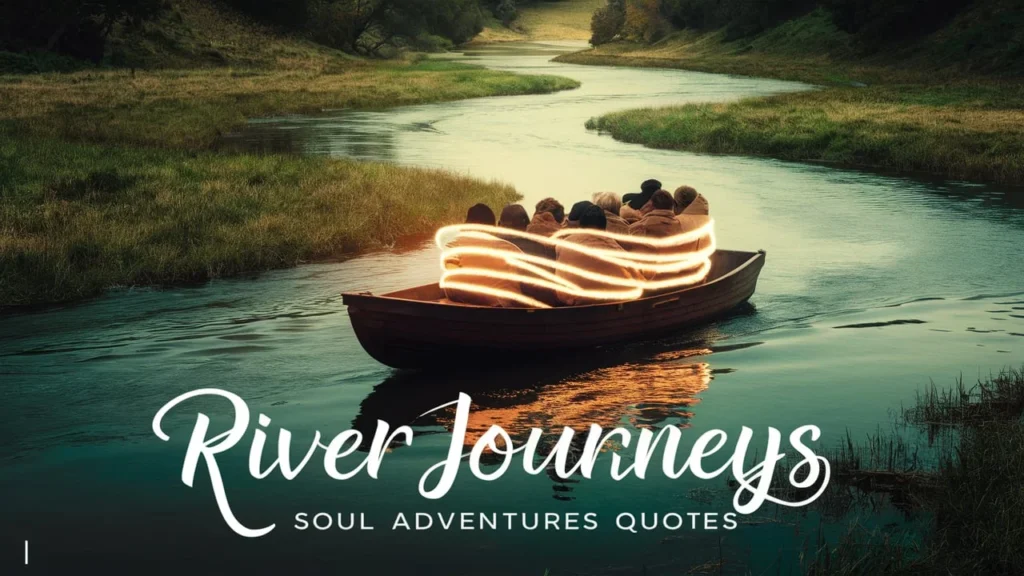 River Journeys, Soul Adventures Quotes