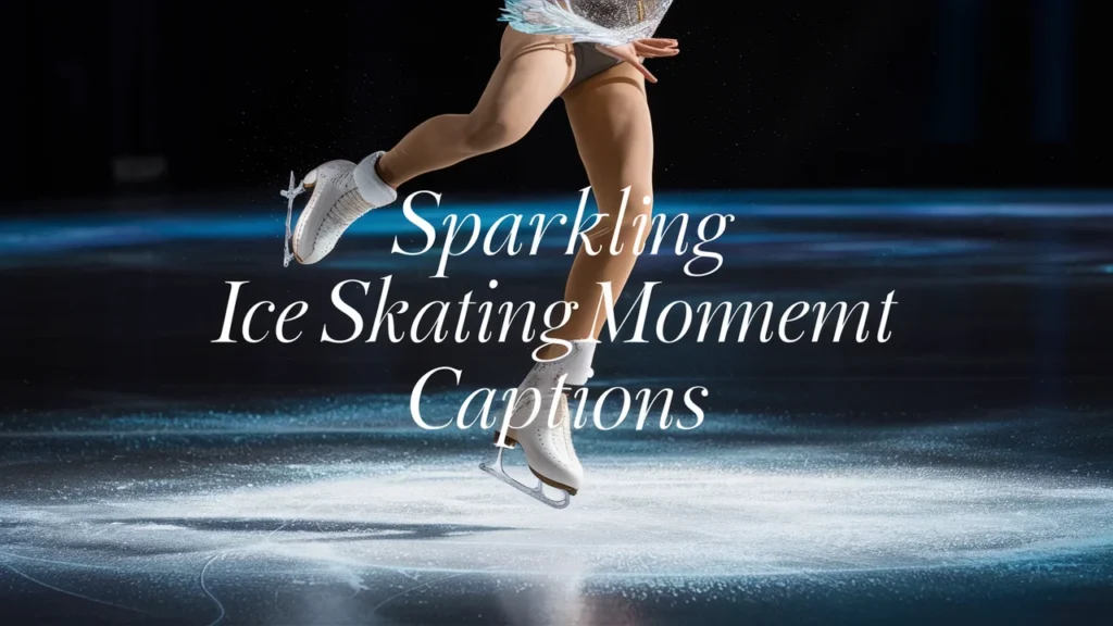  Sparkling Ice Skating Moment Captions