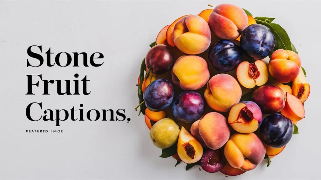 Stone Fruit Captions