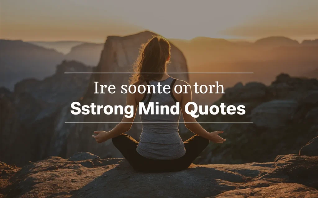 Strong Mind Quotes