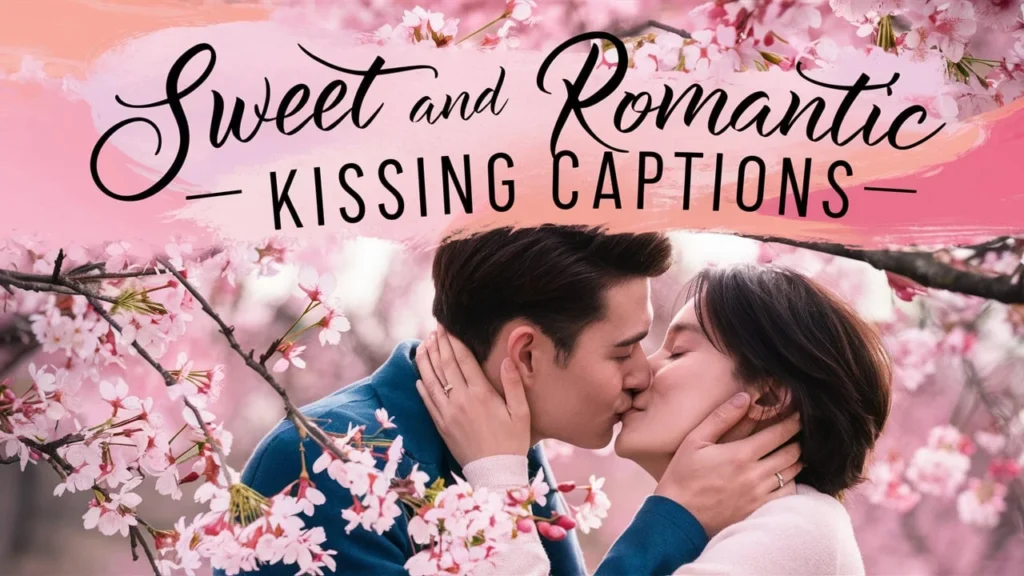 Sweet and Romantic Kissing Captions