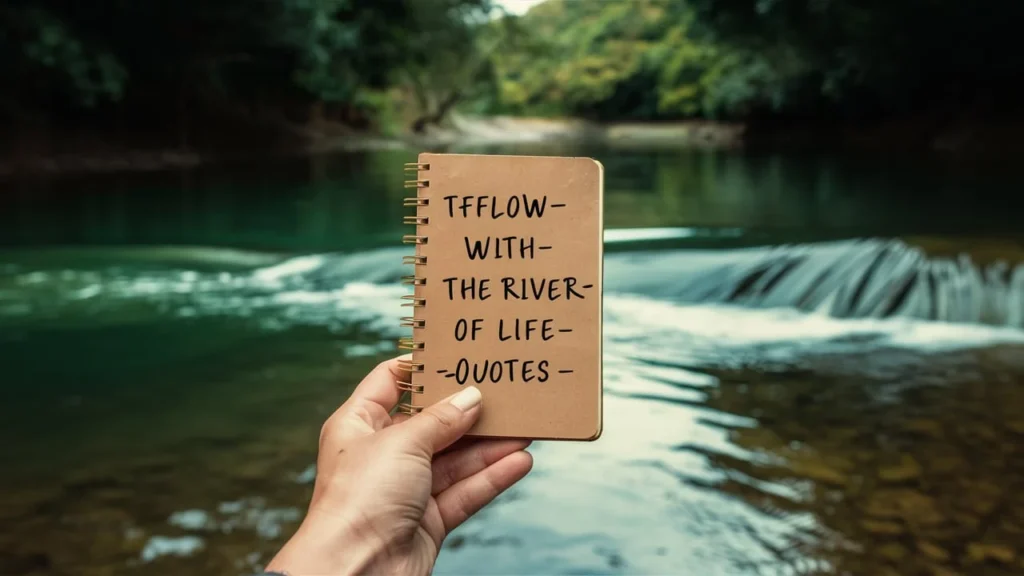 Flow with the River of Life Quotes 🌊