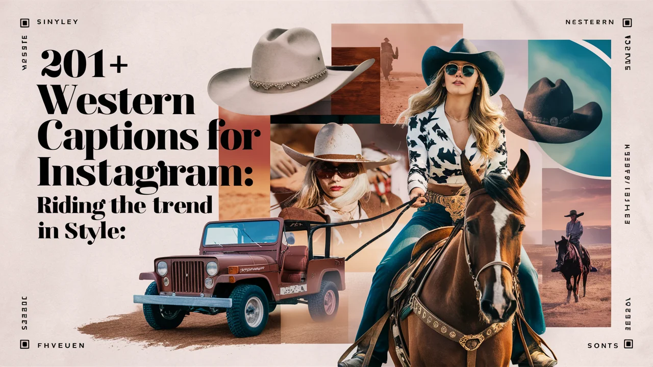 Western Captions For Instagram: Riding the Trend in Style