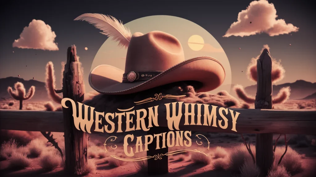 Western Whimsy Captions