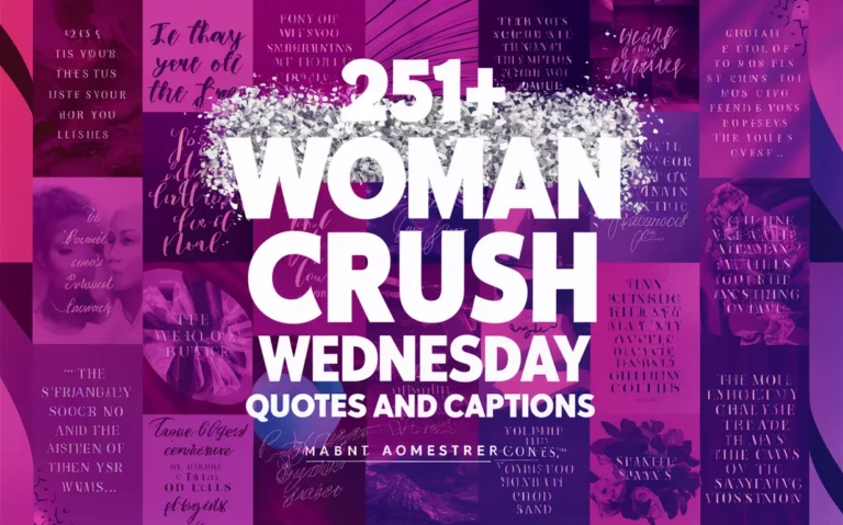 Woman Crush Wednesday Quotes and Captions