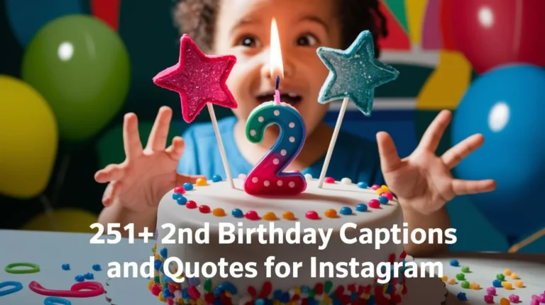 2nd Birthday Captions and Quotes for Instagram