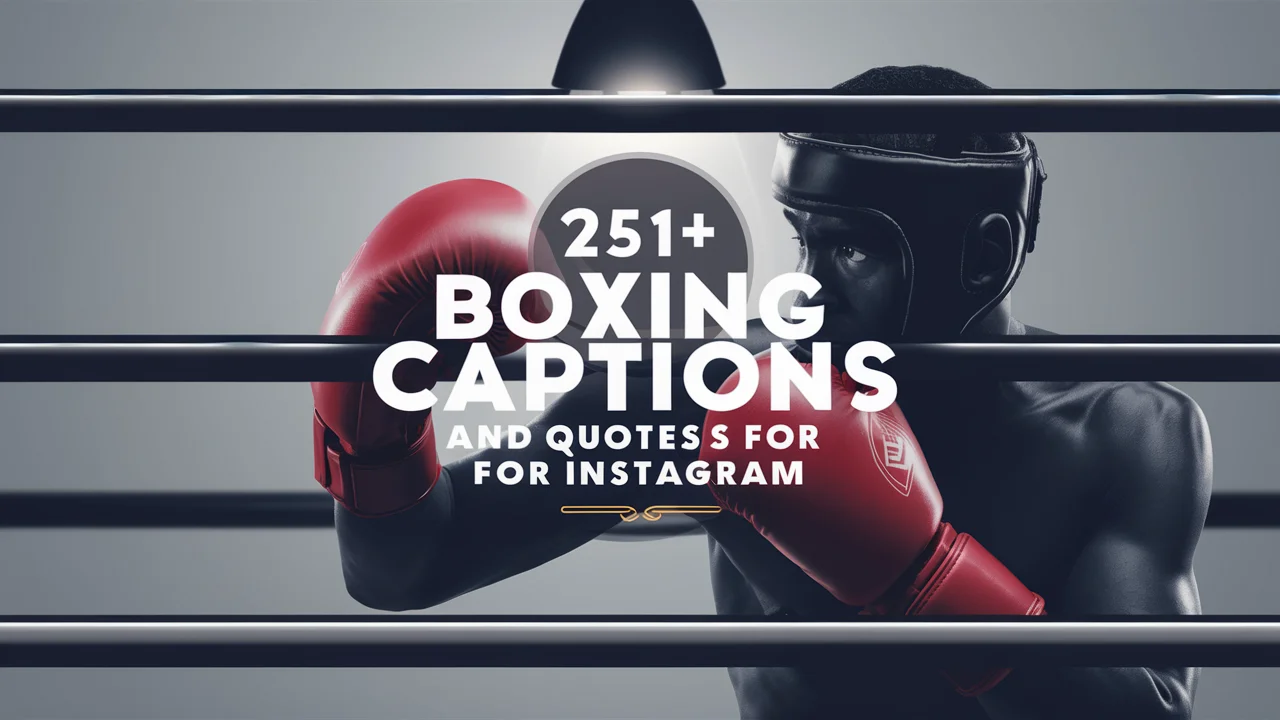 Boxing Captions and Quotes for Instagram