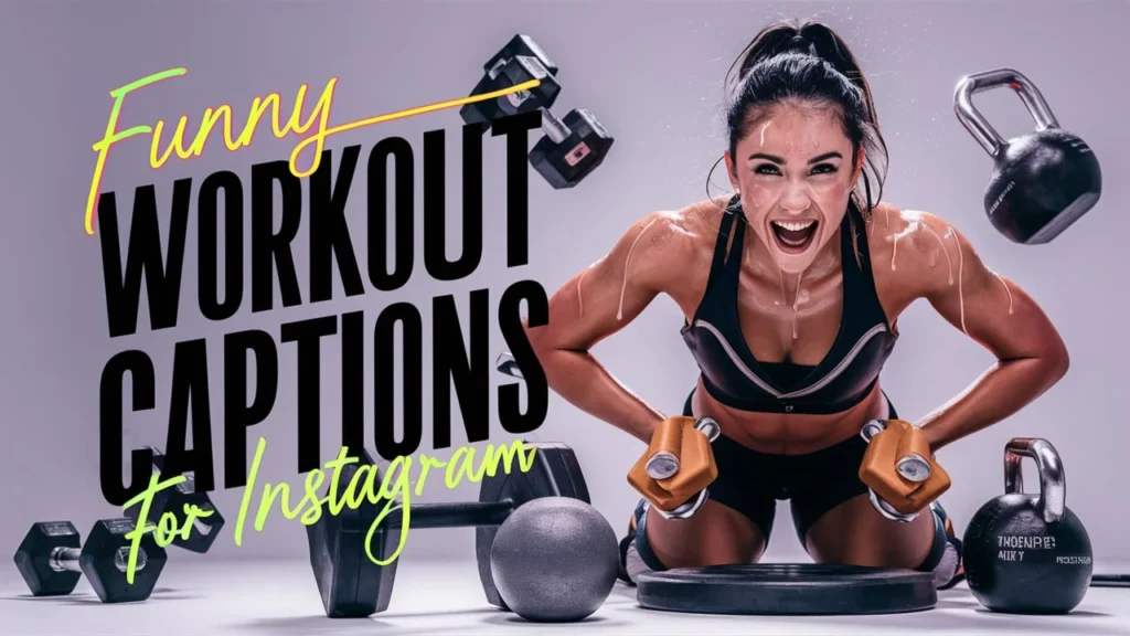 Funny Workout Captions for Instagram