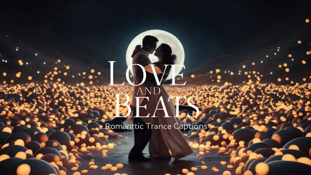 Love and Beats: Romantic Trance Captions