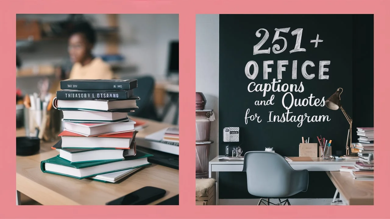 Office Captions and Quotes for Instagram