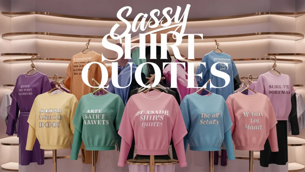 Sassy Shirt Quotes