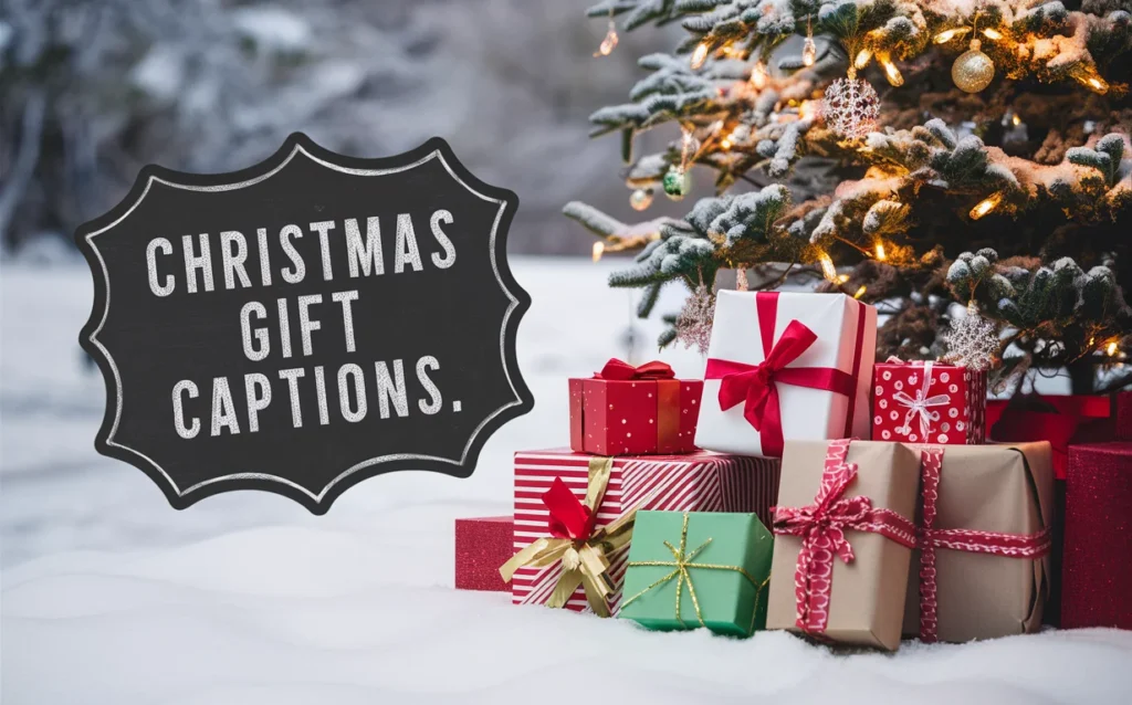 Christmas Gift Captions