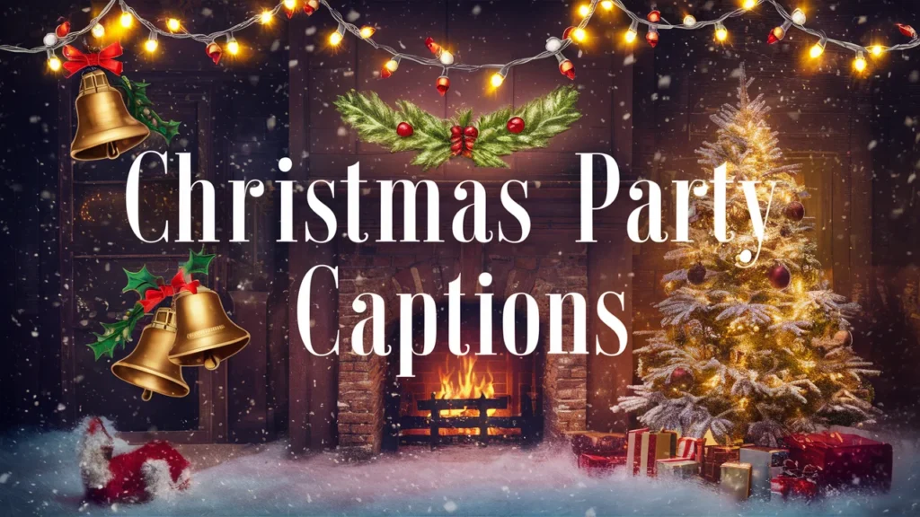 Christmas Party Captions 