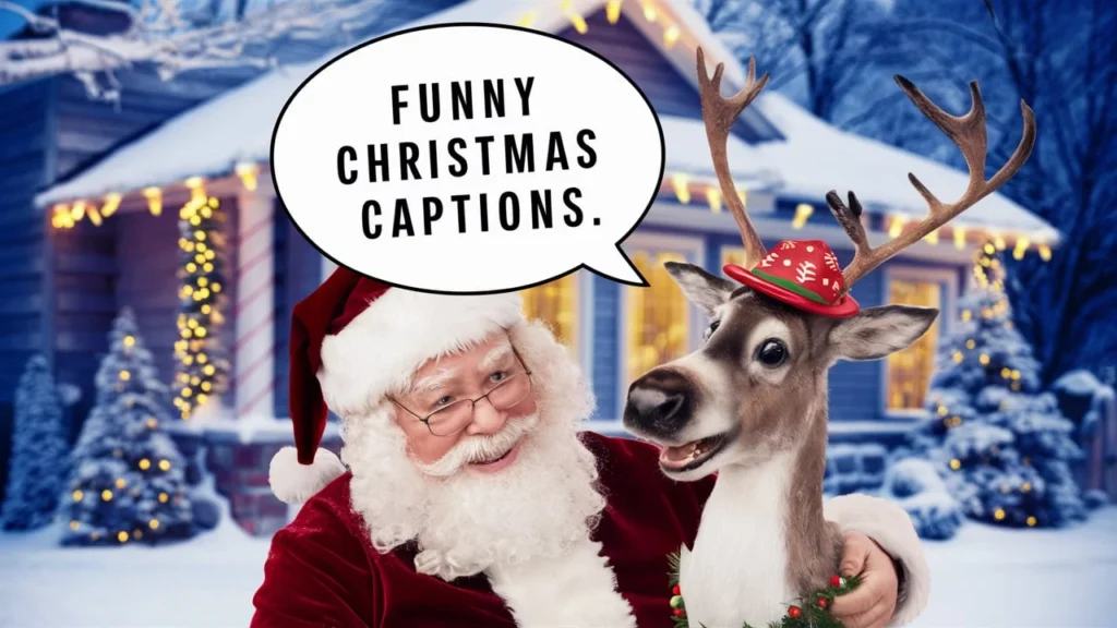 Funny Christmas Captions